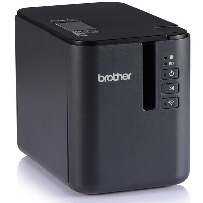 兄弟(brother) PT-P900W 电脑标签打印机 固定资产标签机 办公用标签机 文件文档档案合同 机房开关网线