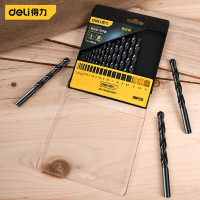 得力(deli) DH-MHZ019-WD1 麻花钻套装 19件套1-10mm