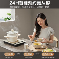 苏泊尔(SUPOR) 电磁炉2200W大功率爆炒大火力恒匀火加热透明微晶面板电磁炉火锅炉C22-IA818A