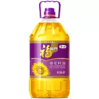 福临门 葵花籽油4L葵花植物油压榨一级