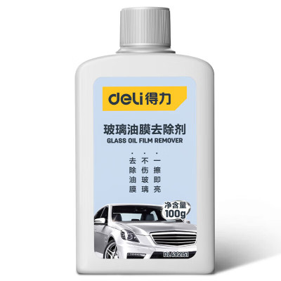 得力(deli) DL492151 玻璃油膜去除剂 100g