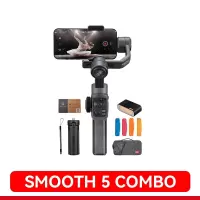 智云 稳定器 smooth5/5s手持云台 三轴防抖vlog拍摄手机稳定器 Smooth 5 Combo版