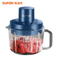 苏泊尔(SUPOR) 绞肉机2.2L家用多功能电动碎肉打肉机饺子绞肉馅全自动搅拌捣蒜器 JR55-U