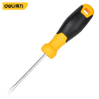 得力(deli) DL6361001 一字螺丝刀SUP11 6x100mm