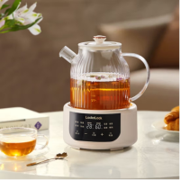 乐扣乐扣(LOCK&LOCK) 电热水壶煮茶壶花茶壶 电水壶 语音款(茶漏+炖盅) 1L EJK3655WHT