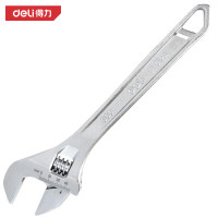 得力(deli) DL012A 光柄活扳手 12寸