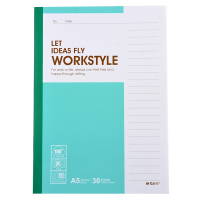 晨光(M&G) APYJV411 软抄本30页 A5无线装订软抄本册本册便签 10本/包