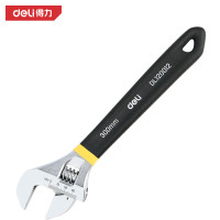 得力(deli) DL120012 沾塑活扳手 12寸