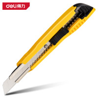 得力(deli) DL4222 塑柄美工刀内置两刀片 18mm
