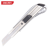 得力(deli) DL4255 SK2铝合金美工刀18mm