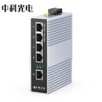 中科光电 ZK-7000-10-5FE 工业级交换机5口百兆 不含电源