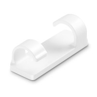 绿联(Ugreen) 理线器 电线固定器走线神器免钉墙贴无痕电源线收纳整理走线夹网线卡扣自粘神器 4个装