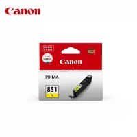 佳能(Canon) 标准容量CLI-851 Y 黄色墨盒(适用IX6780/IX6880/IP8780)