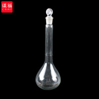 谋福 1075 玻璃容量瓶 实验室器皿容量瓶(透明 200ml)