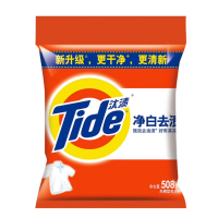 汰渍(Tide) 净白去渍无磷洗衣粉 508G/袋