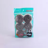 茶花(CHAHUA) 不锈钢清洁球钢丝球 6个1包
