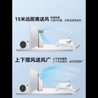 美的(Midea) RFD-120LW/BSDN8Y-PA401(B3)A5匹变频空调+冷媒管道+拆机