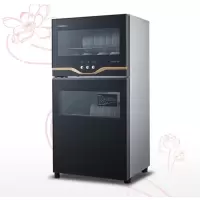 康宝(canbo) XDZ80-VA1 家用立式双门高温厨房商用大容量餐具消毒碗柜 80L