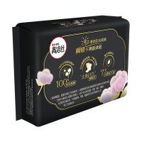 高洁丝 卫生巾日用奢爽纯棉姨妈巾臻选 臻选迷你190mm 10片