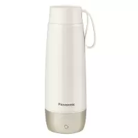 松下(Panasonic)便携式烧水杯 电热水杯C21S 0.3L 米色[4档温度]NC-C21S-C