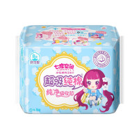 七度空间(SPACE 7) 纤巧型吸纯棉275夜用卫生巾8片装(QSA6208) 纯棉 275mm 8片 QSA6208