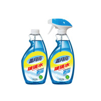 蓝月亮 玻璃清洁剂玻璃水(玻璃水500g×12+玻璃水瓶补500g×12 )
