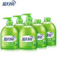 蓝月亮 芦荟抑菌洗手液 500g*6瓶套装 3瓶+3瓶补充装 儿童宝宝可用