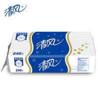 清风 清风卷纸卫生纸卷筒卫生纸240段*3层*10卷/提 单提装