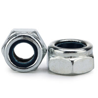 中锐智采 尼龙锁紧螺母 螺母体:钢件,嵌件:推荐采用尼龙66 M8