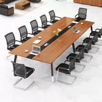 圣黎家具(SHENGLI) 会议桌 长桌办公桌 3.0*1.3米会议桌(不含椅)