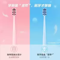 舒客宽头软毛牙刷双螺旋刷丝深洁护龈成人刷2支装高效洁净抗敏