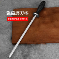 十八子作 磨刀棒屠宰专用修复菜刀刃口工具8寸10寸12寸磨刀棒磨刀棍SSB-01 圆形12寸