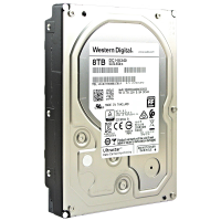 西部数据 8TB 企业级机械硬盘DC SATA 7200转 256MB 3.5英寸 WUS721208BLE6L4