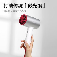 素士(SOOCAS) 素士吹风机H5月光银 小米生态链精选 家用负离子护发便携电吹风1800W大功率恒温大风量速干吹风筒