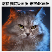 爱国者(aigo)H50投影仪家用 智能投影机家庭影院(自动对焦 画面自矫正 AI语音操控 蓝牙音箱)