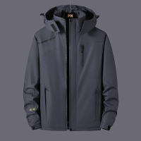 伊夫狼爪 男女冲锋衣情侣款潮牌冬季加绒加厚防水衣户外运动登山棉服