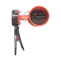 三辉 沟槽手柄式消防蝶阀 ZSDF-N(GS)/DN150/1.6Mpa