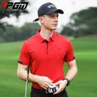 中锐智采 高尔夫服装 男士夏季短袖t恤 均码 红色