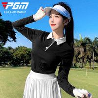 中锐智采 高尔夫服装女装 长袖T恤 均码 黑色