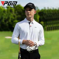 中锐智采 高尔夫服装 春秋男士长袖T恤 均码 白色