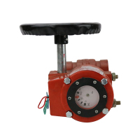 鼎梁 信号蝶阀 涡轮沟槽式 ZSXF-65-D/DN65/1.6Mpa