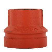 鼎梁(DL) 沟槽螺纹同心大小头 φ140*89/DN125*80/红色