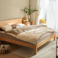 禾呈心采 实木床 1.5*2.0米