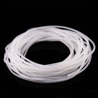 钢盾 包线管电线电脑线收纳扣绝缘束线管电源线保护套防咬缠绕管10mm(白色)10 米