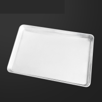 乐创 烤箱发酵箱插盘柜铝盘 40*60*5cm 商用烤盘高边低边 6 个装/套