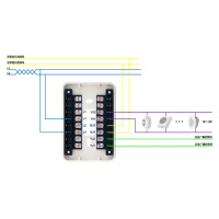 青鸟 两线制广播模块