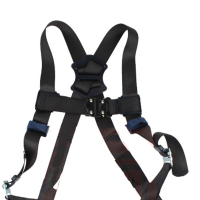 3M 1114187 凯比特全身式调节扣安全带 黑色 1114187