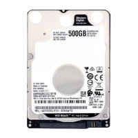 西部数据 笔记本机械硬盘 蓝盘500G 5400转SATA3 2.5英寸