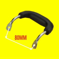 通用防烫耐热锅配件 奶锅汤锅蒸锅耳朵锅把手柄单孔双孔锅耳耐高温 80MM锅耳2个送螺丝+螺母