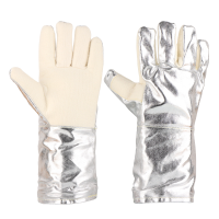 耐高温手套 铝箔隔热350度 加厚烤箱防烫 工业锻造